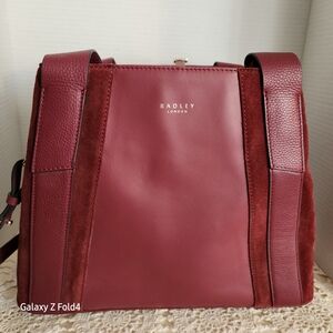 Radley London Burgundy Shoulder Bag